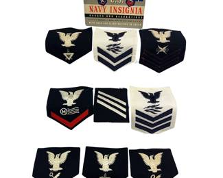 US Navy Patches Stripes Chevrons & Insignia Book