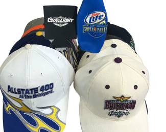 New Tagged Hats Caps Brickyard 400 NASCAR Brick Yard Crown Royal NWTs