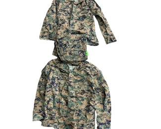 US Military Marine Fatigues Camouflage Shirts Pant Woodland MARPAT "Meyer"