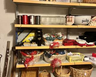 Items to make your own gift basket!  