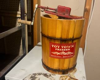 Toy Town Ice Cream freezer