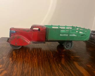 Antique metal truck 