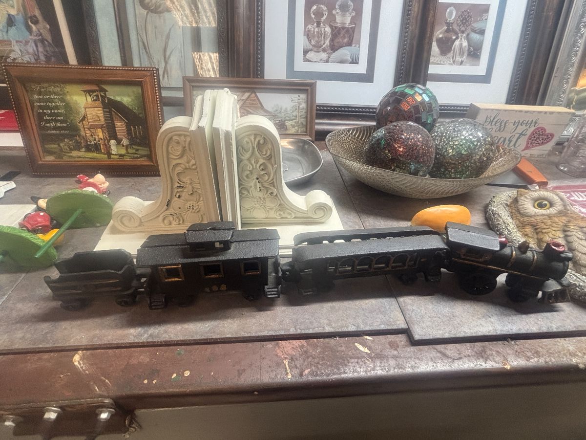 Metal train set