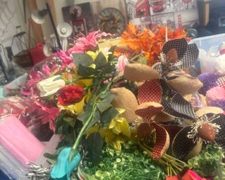 Flowers and greenery 