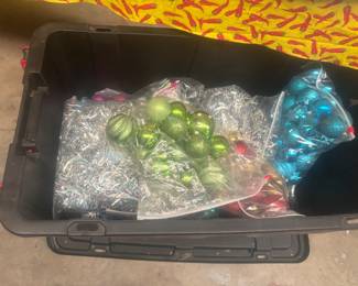 Christmas ornaments and decor 