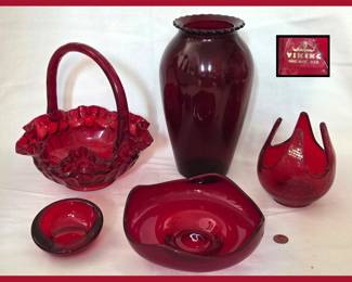 Ruby Glass including Viking Glass