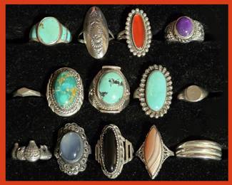 All Sterling Rings