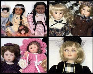 Lots of Dolls Including Marie Osmond Dolls Most with their Original Boxes
