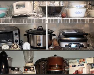 Great Kitchen Items Brand New Crock Pot, Convection Oven and Griddle