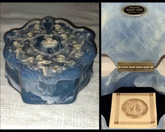 Genuine Incolay Stone Box