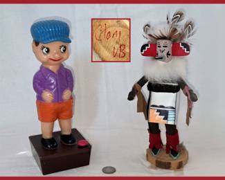 Made in Hong Kong Bob and Signed Kachina