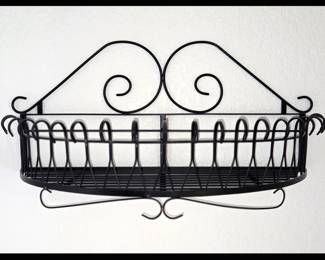 Very Nice Metal Hanging Shelf