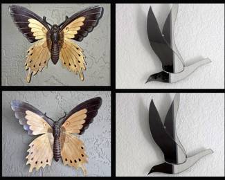 Butterflies and Mirrored Birds