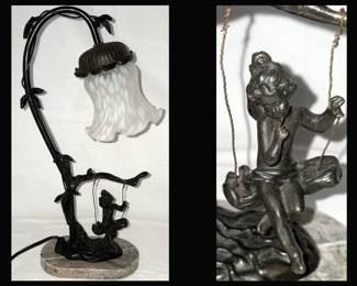 Sweet Little Lamp Showing Close Up