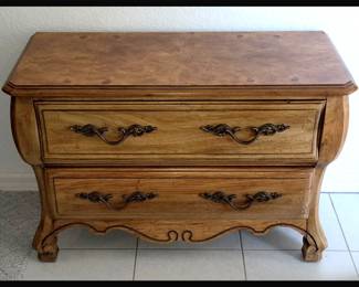Cute Little 2 Drawer Chest has Matching Mirror in Following Photo