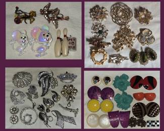 Lots of Fun Vintage Costume Jewelry