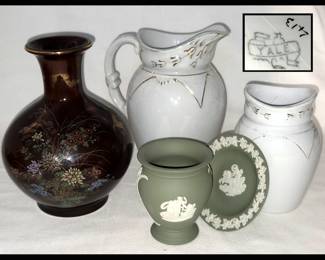 Wedgwood and Yale Pottery