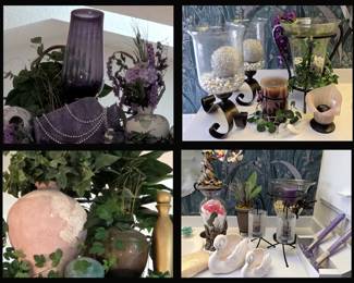 Lots of Decorative Items and Lots of Candles