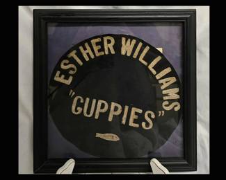 Really Cool Esther Williams Guppies framed Patch