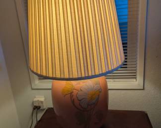 1980's  Post Art Deco Style Lamp