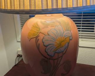 1980's  Post Art Deco Style Lamp