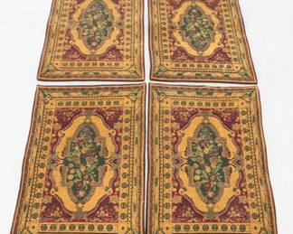 Hand-Knotted Persian Prayer Rugs