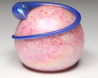 Terry Crider Art Glass Paperweight, 1980