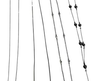 Vintage Sterling Silver Necklaces 