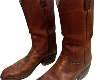 Lucchese Leather Cowboy Boots 