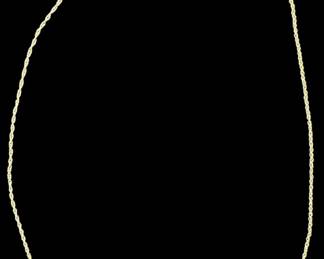 10K Gold 16inch Chain Necklace 