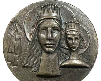 Sterling Silver Religious Pendant 