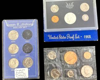 Three Coin Sets 