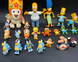 Bluey, The Simpsons Figures & More