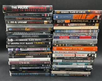 Concert & Music DVD's