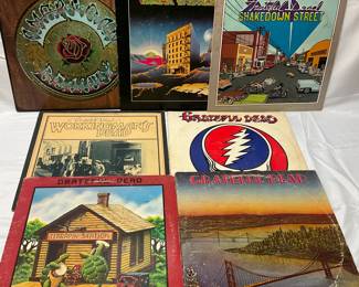 Grateful Dead LP Records