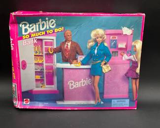 Bank Barbie Playset