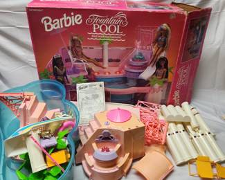 Barbie Fountain Pool Playset