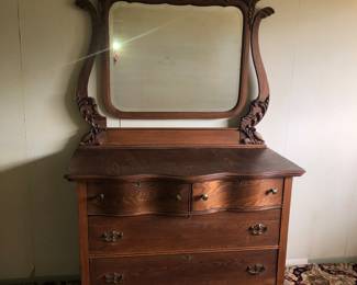 Antique Oak Dresser