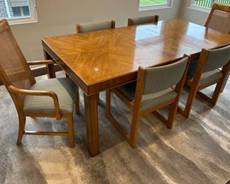 Beautiful wood dining table