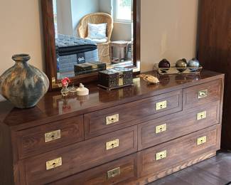 Beautiful Asian style wood bedroom furniture