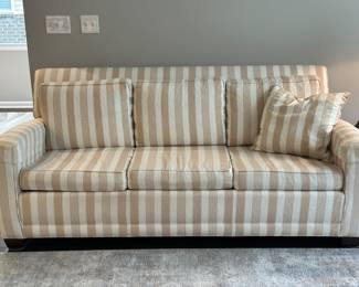 Sofa and matching loveseat