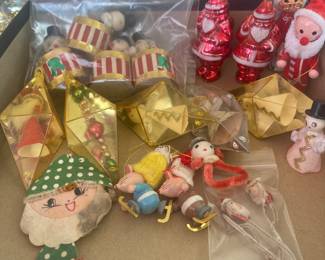 Vintage Christmas ornaments