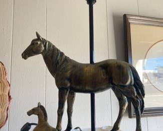 Nice horse lamp