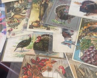 Old Thanksgiving postcards