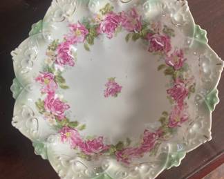 M. Z. Austria molded bowl