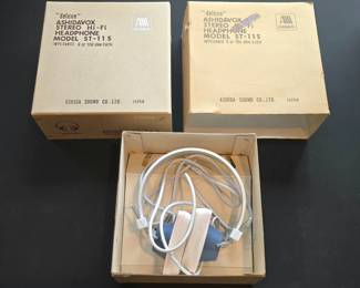 Vintage Deluxe Ashidavox Headphones ST-11s