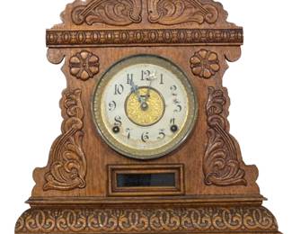 Antique E Ingraham Mantle Clock