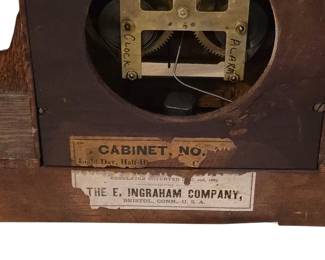 Antique E Ingraham Mantle Clock