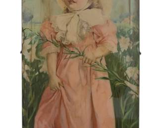 Antique Chromolithograph in a Beautiful Frame