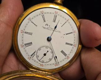 Antique American Waltham Co Pocket Watch